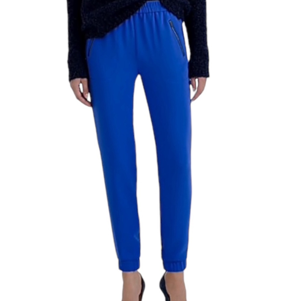 J.Crew Turner Matte Crepe Joggers  with zip pockets size 2